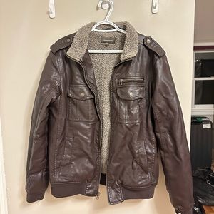 Men’s Leather Jacket Vintage Style